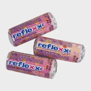 Kauwdragee Reflexx met suikerlaagje en fruitsmaak 1kg