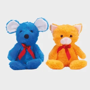 Plüsch Maus/ Katze 12 Stück 32cm hoch